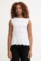 Marella блузка із рюшами жіноча Emme by Marella білий 2615941022200