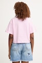 Oblečenie iBlues dámske bavlnené tričko ELODIA 2617971062200 ružová