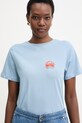 iBlues t-shirt damski bawełniany PEPE niebieski 2617971072200