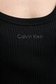 Calvin Klein top dámsky bavlnený s elastanom LV044F210G čierna