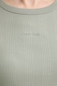 Calvin Klein basic tričko dámske bavlnené s elastanom LV044F211G zelená