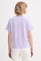 Oblačila Calvin Klein kratka majica ženska bombažna LV044D202G vijolična