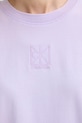 Calvin Klein kratka majica ženska bombažna LV044D202G vijolična