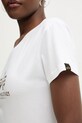 Alpha Industries t-shirt bawełniany Basic BL Mirror Leo W 196051ML biały