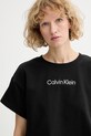 Calvin Klein T-shirt γυναικείο βαμβακερό μαύρο LV00Q61201