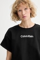 Calvin Klein T-shirt γυναικείο βαμβακερό μαύρο LV00Q61201
