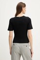 Odzież Twinset t-shirt bawełniany 261TP2091 czarny