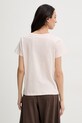 Odzież Twinset t-shirt damski bawełniany 261TP2341 różowy