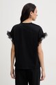 Twinset t-shirt γυναικείο 261TP204A μαύρο SS26
