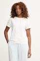 Twinset t-shirt γυναικείο βαμβακερό μπεζ 261TP202C