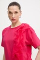 Twinset t-shirt różowy 261AP2165
