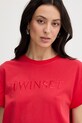 Twinset T-shirt γυναικείο κόκκινο 261LL2MLL