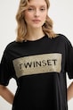 Twinset t-shirt czarny 261LB2SAA