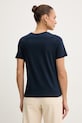 Odzież Trussardi t-shirt bawełniany G1156000243N granatowy