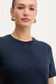 Trussardi t-shirt bawełniany granatowy G1156000243N
