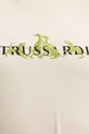 Trussardi t-shirt bawełniany G1336000245N beżowy