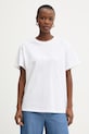 Twinset Τοπ basic t-shirt Γυναικείο βαμβακερό λευκό 261TT2450
