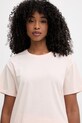 Twinset t-shirt basic damski bawełniany różowy 261TT2450