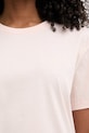 Twinset tricou basic pentru femei, din bumbac 261TT2450 roz
