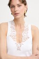 Twinset top za žene od pamuka bijela 261TT2360