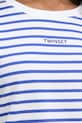 Twinset t-shirt γυναικείο από βαμβάκι με ελαστάν 261LM2GBB μπλε