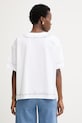 Odzież Twinset T-shirt damski bawełniany 261LM2CFF biały