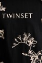 Twinset majica ženska s pamukom 261LM2SDD crna