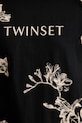 Twinset majica ženska s pamukom 261LM2SDD crna
