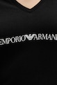 Emporio Armani Underwear tričko dámske s bavlnou EW000409.AF19026 čierna
