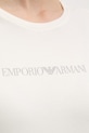 Emporio Armani Underwear dámske tričko s bavlnou EW000408.AF19026 béžová