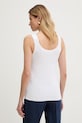 Odzież Luisa Spagnoli top bawełniany Cucirino 100317 biały