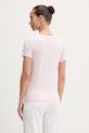 Ρούχα Guess Jeans Τοπ basic t-shirt γυναικείο W4YI04.J1314 ροζ