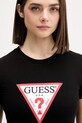 Guess Jeans t-shirt basic damski czarny W4YI04.J1314