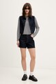 Guess Jeans košeľa dámska rifľová W6GHZ9.D7971 tmavomodrá SS26