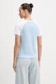 Odzież Guess Jeans t-shirt damski bawełniany W6GIB0.J1314 niebieski