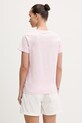 Ρούχα Guess Jeans T-shirt γυναικείο βαμβακερό W6GIC5.K8HM0 ροζ