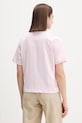 Odzież Guess Jeans t-shirt damski bawełniany W6GI04.K8HM0 różowy
