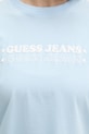 Guess Jeans t-shirt damski bawełniany W6GI04.K8HM0 niebieski