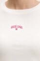 Guess Jeans t-shirt damski W6GPZ3.KA0H1 beżowy
