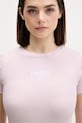 Guess Jeans t-shirt damski różowy W6GPZ3.KA0H1