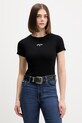 Guess Jeans t-shirt damskie czarny W6GPZ3.KA0H1