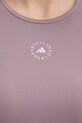 adidas by Stella McCartney t-shirt treningowy damski JY8139 fioletowy