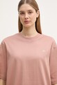 adidas by Stella McCartney T-shirt damski bawełniany pomarańczowy JZ0696