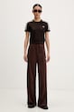 adidas Originals футболка жіноча ажурна KC6480 коричневий SS26