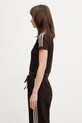 adidas Originals T-shirt ażurowy damski KC6480 brązowy SS26