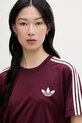 adidas Originals T-shirt γυναικείο μπορντό KD1349