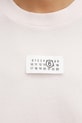 MM6 Maison Margiela t-shirt bawełniany różowy S52GC0326.M20170.231