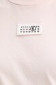 MM6 Maison Margiela t-shirt bawełniany S52GC0326.M20170.231 różowy