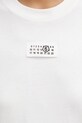 MM6 Maison Margiela t-shirt bawełniany biały S52GC0327.M20170