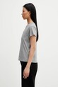 MM6 Maison Margiela t-shirt bawełniany S52GC0327.M20170 szary SS26